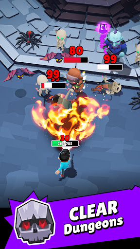 Wizario: Idle Survival ekran görüntüsü