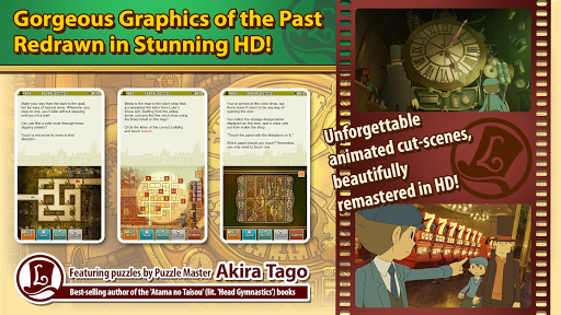 Layton: Lost Future in HD ekran görüntüsü