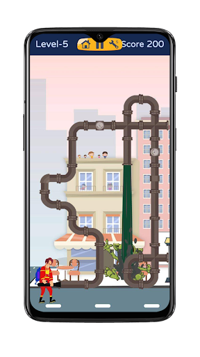 Fire Pipe Puzzle ekran görüntüsü