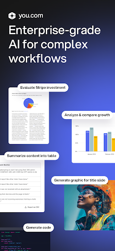 You.com - Enterprise grade AI ekran görüntüsü