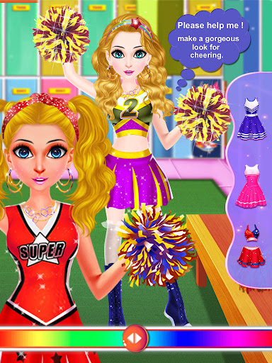 Cheerleader Dress Up for Girls ekran görüntüsü