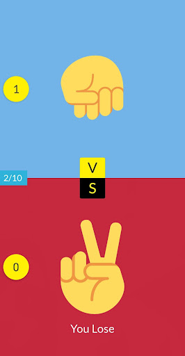 Rock Paper Scissors with AI ekran görüntüsü