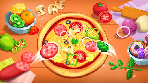 Pizza Game: Kids Cooking Games ekran görüntüsü