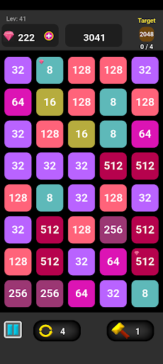 Number Swipe 2048 ekran görüntüsü
