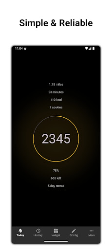 Simple Step Counter ekran görüntüsü