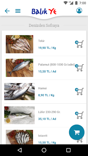BalıkYe - Online Balık Marketi ekran görüntüsü
