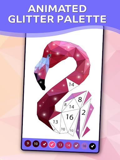 Poly Art Coloring by Numbers ekran görüntüsü