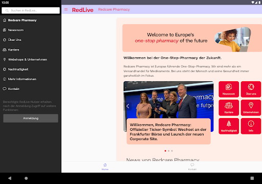RedLive ekran görüntüsü