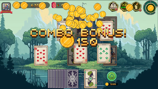 Solitaire War of Kings ekran görüntüsü