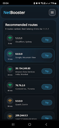 Net Booster - Optimize Ping ekran görüntüsü