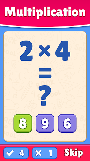 Math Games - Practice Quizzes ekran görüntüsü