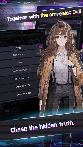 Mayday Memory: CHOICE SF Otome ekran görüntüsü