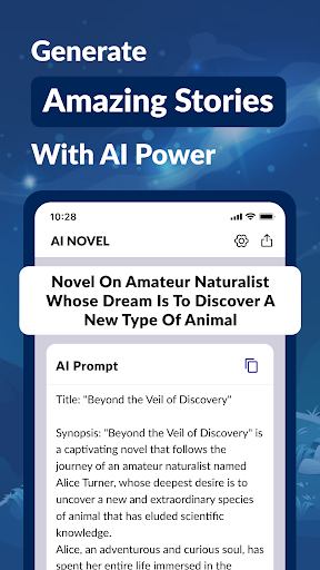 AI Novel Writer - Write Novels ekran görüntüsü