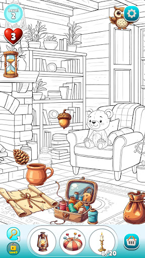 Find N Paint: Hidden Object ekran görüntüsü