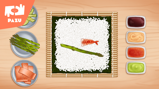 Sushi Maker Kids Cooking Games ekran görüntüsü