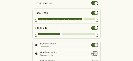 Bass Booster ekran görüntüsü