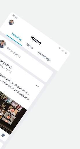VoithNet - Mobile Intranet ekran görüntüsü