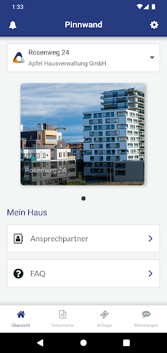 Kundenportal WAG-SZ ekran görüntüsü