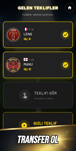 Wonderkid: Football Career Sim ekran görüntüsü