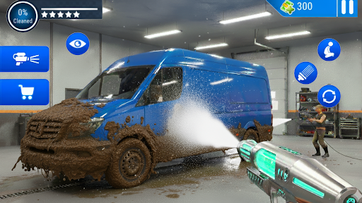 Power Washing Clean Game ekran görüntüsü