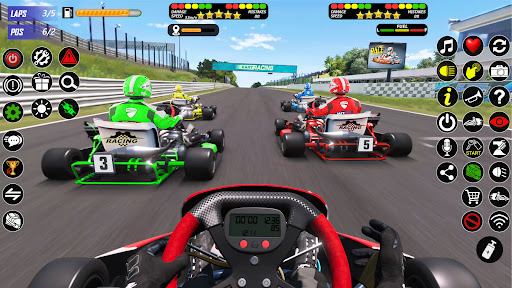 buggy yarışı: kart yarışı oyun ekran görüntüsü