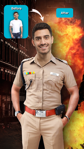 Police Suits - AI Photo Editor ekran görüntüsü