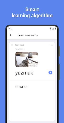 Learn Turkish with flashcards! ekran görüntüsü