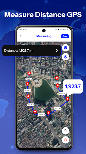 GPS Fields Area: Measure Map ekran görüntüsü