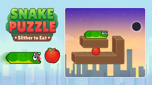 Snake Puzzle: Slither to Eat ekran görüntüsü