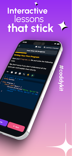 Learn C#: Code & Build ekran görüntüsü