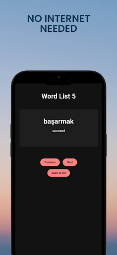 Turkish Words ekran görüntüsü