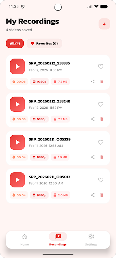 Screen Recorder Plus ekran görüntüsü