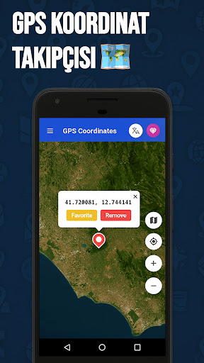 GPS Koordinat Takipçisi ekran görüntüsü