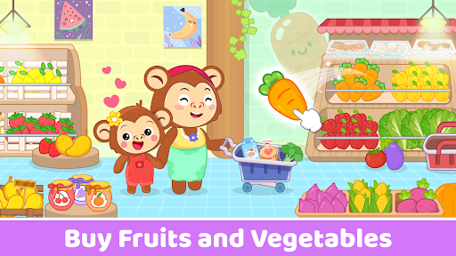 Supermarket Game Kids Shopping ekran görüntüsü