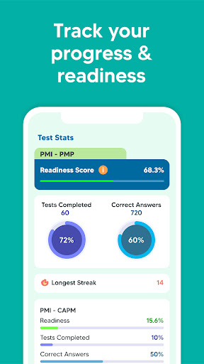 PMI PMP Exam Prep Test 2025 ekran görüntüsü