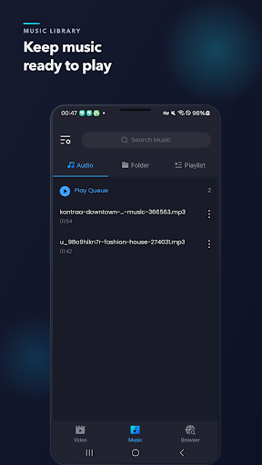 VideoMusicHub ekran görüntüsü