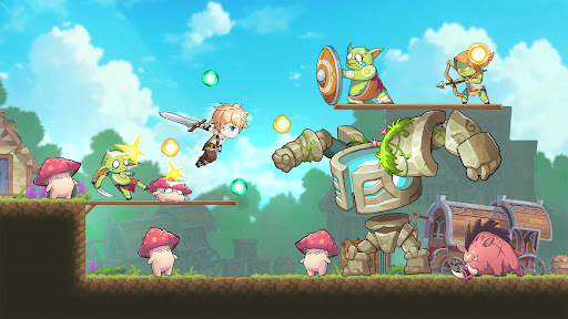 Hero Blitz: RPG Roguelike War ekran görüntüsü