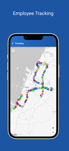 Employee Location tracking App ekran görüntüsü