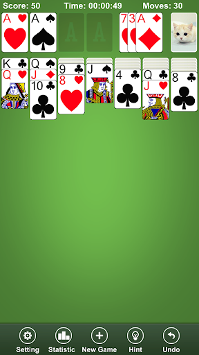 Solitaire Klondike Pro ekran görüntüsü
