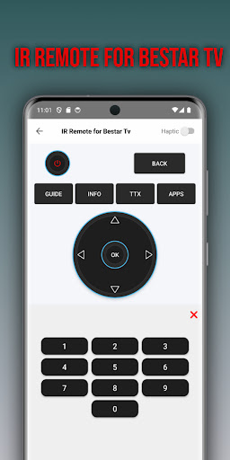 Remote for Bestar tv ekran görüntüsü