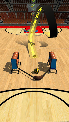 Slingshot Basketball! ekran görüntüsü