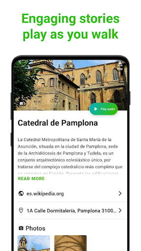 Pamplona Tour Guide:SmartGuide ekran görüntüsü