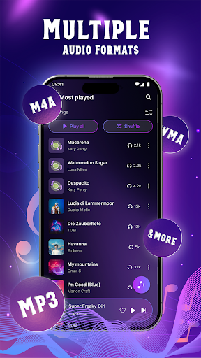 Music Player - Mp3 Player App ekran görüntüsü