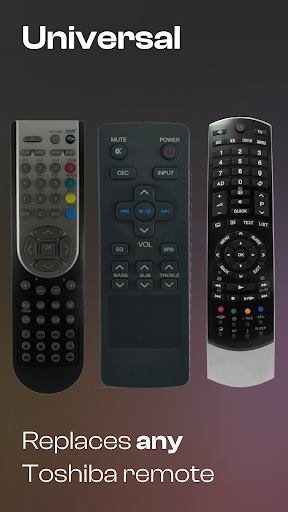 Remote Control For Toshiba TVs ekran görüntüsü