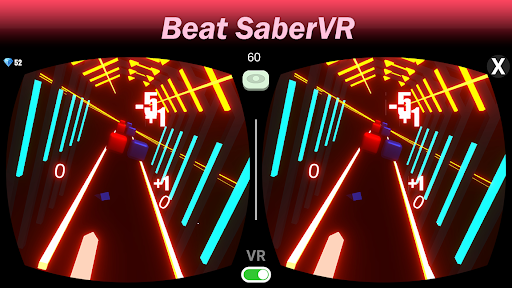 Beat Slicer VR - (cardboard) ekran görüntüsü