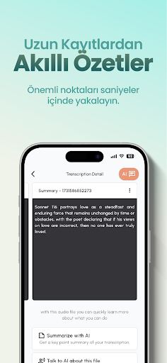 Sesi Metne Dönüştür - Deşifre ekran görüntüsü