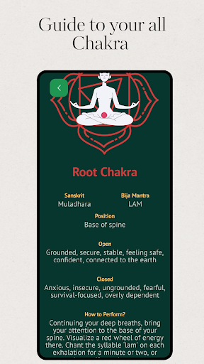 Çakra Meditasyonu : meditasyon ekran görüntüsü