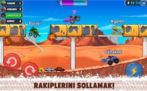 Car Eats Car Multiplayer Race ekran görüntüsü