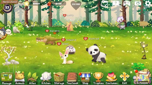 Animal Forest : Fuzzy Seasons ekran görüntüsü