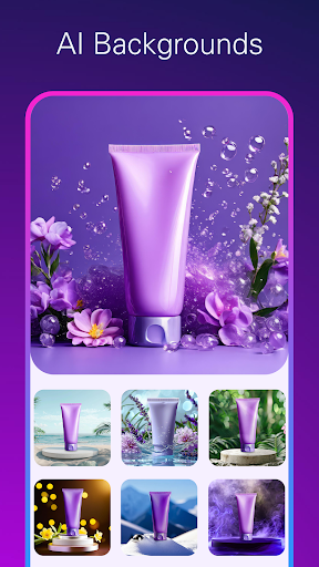 Product photo editor AI mockup ekran görüntüsü